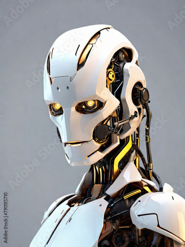 robot cyborg soldier © Bayu