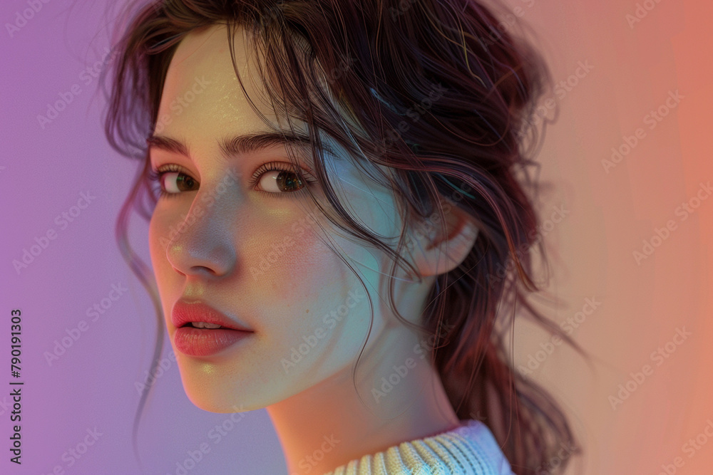 lifestyle background 3d model portrait lifestyle background 3d model portrait