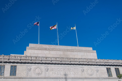 Enoch Pratt Free Library Baltimore photo