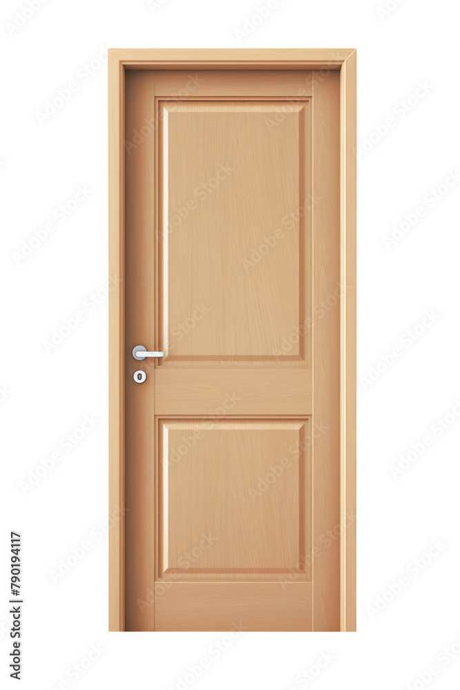 Wooden house door isolated, modern residential living room interior frame design assets Wooden house door isolated, modern residential living room interior frame design assets