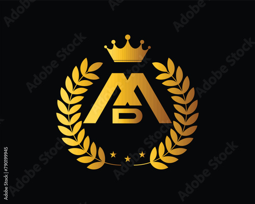 gold medal with ribbon