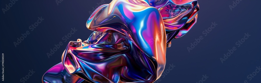 futuristic abstract shape in violet colors in motion isolated on dark background futuristic abstract shape in violet colors in motion isolated on dark background