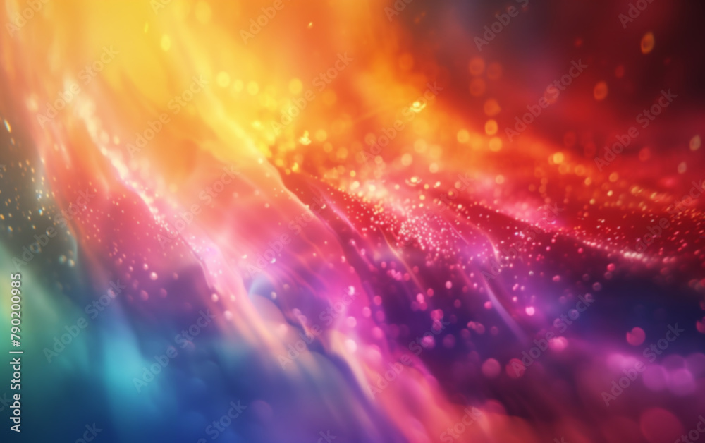 abstract holographic iridescent rainbow background