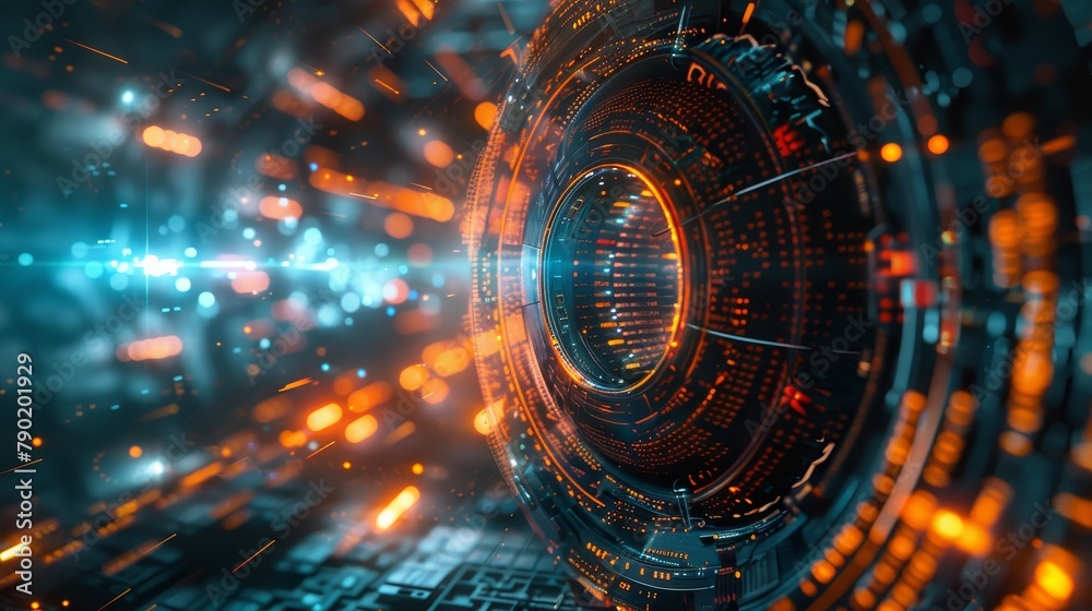 Obraz premium Craft a visually stunning 3D graphic
