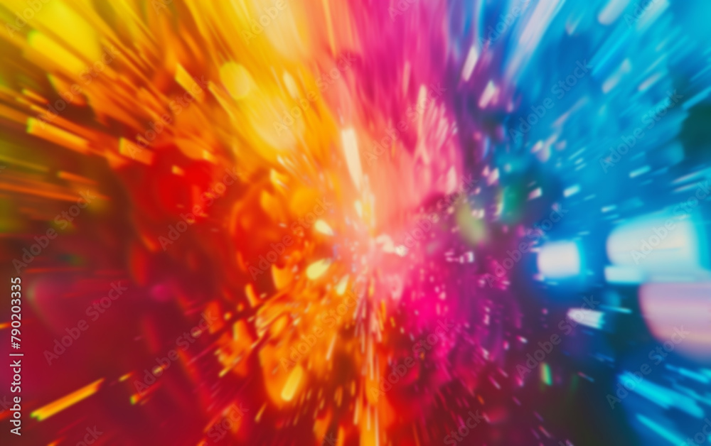 abstract holographic iridescent rainbow background