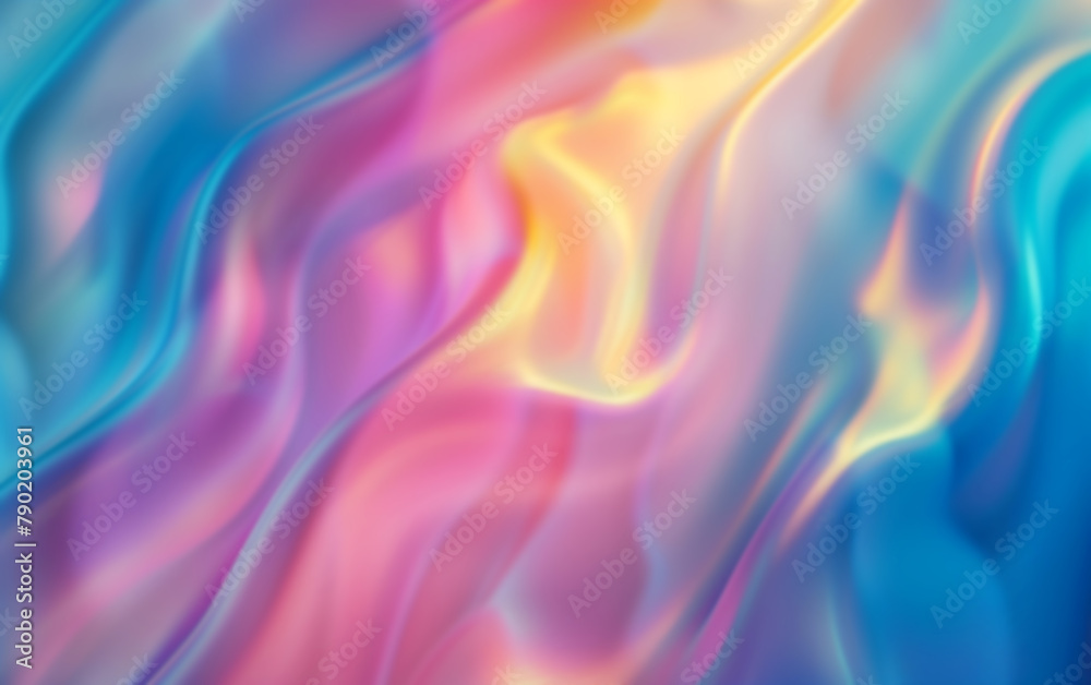 abstract holographic iridescent rainbow background