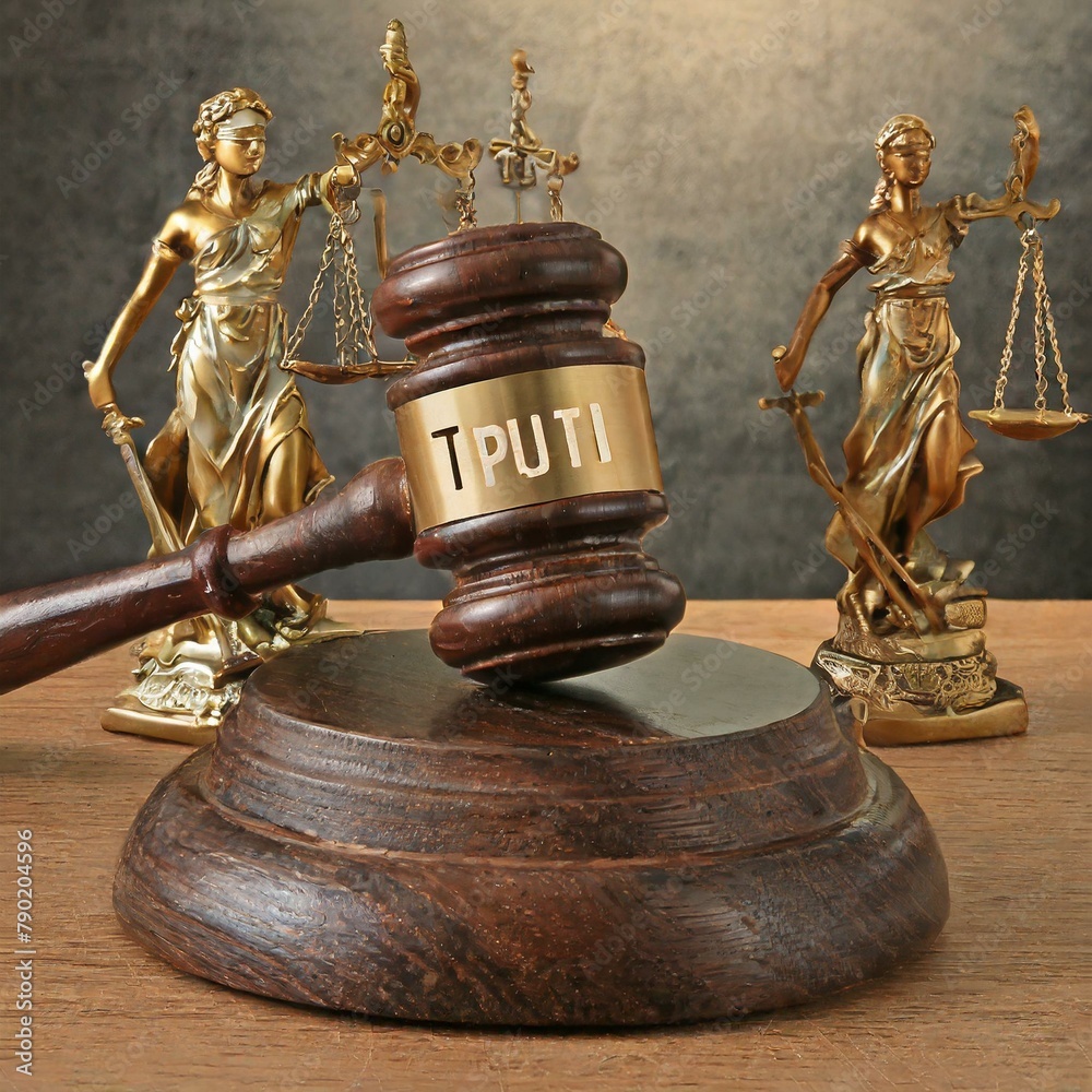 a Judge's Gavel, representing the solemn authority of the legal system