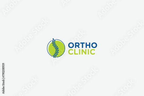 Orthopedic clinic minimal logo