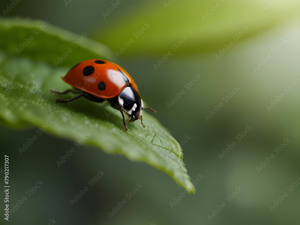 Ladybugs with Green nature. They live with plants and flowers. We can be found everywhere in nature. It is a cute animal that is not poisonous. Ladybugs with Green nature. They live with plants and flowers. We can be found everywhere in nature. It is a cute animal that is not poisonous.