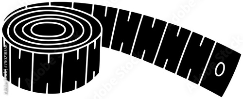 construction illustration tool silhouette work logo labor icon repair outline equipment tape worker house measuring clothes black instrument industry shape building builder renovation for vector