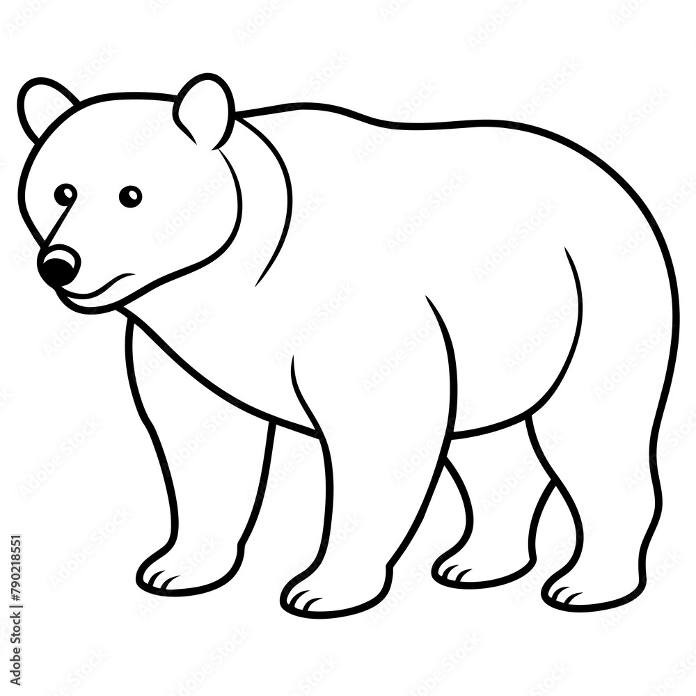 head of a bear

