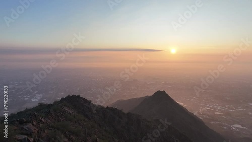 View from top of mountain