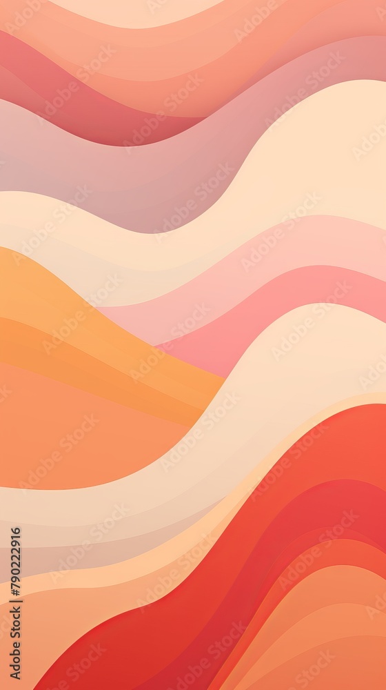 Aesthetic Wavy Pattern Art in Contrast Aesthetic Wavy Pattern Art in Contrast