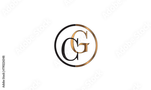 CG, GC , G , C , Abstract Letters Logo Monogram	