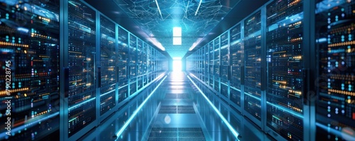 futuristic data center