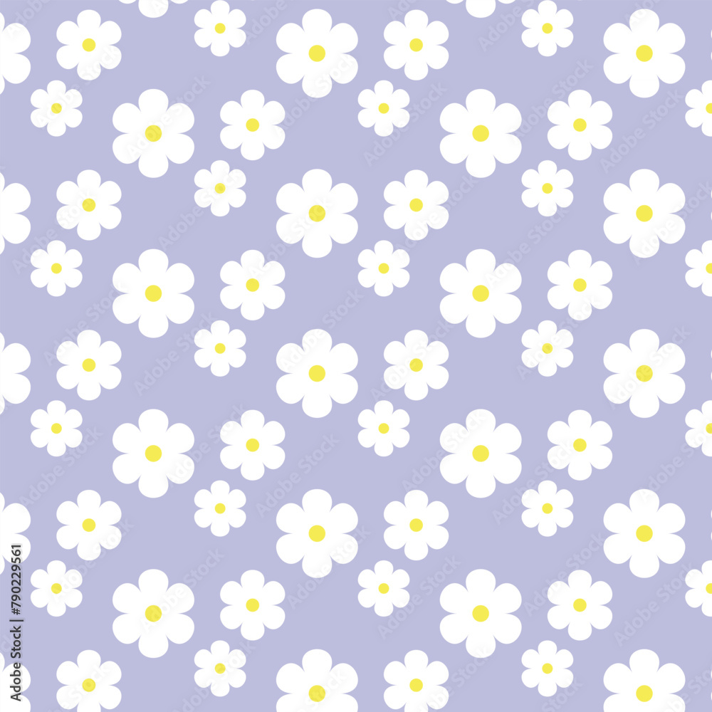 daisy seamless pattern design daisy seamless pattern design