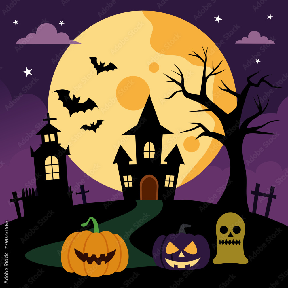 illustration of halloween