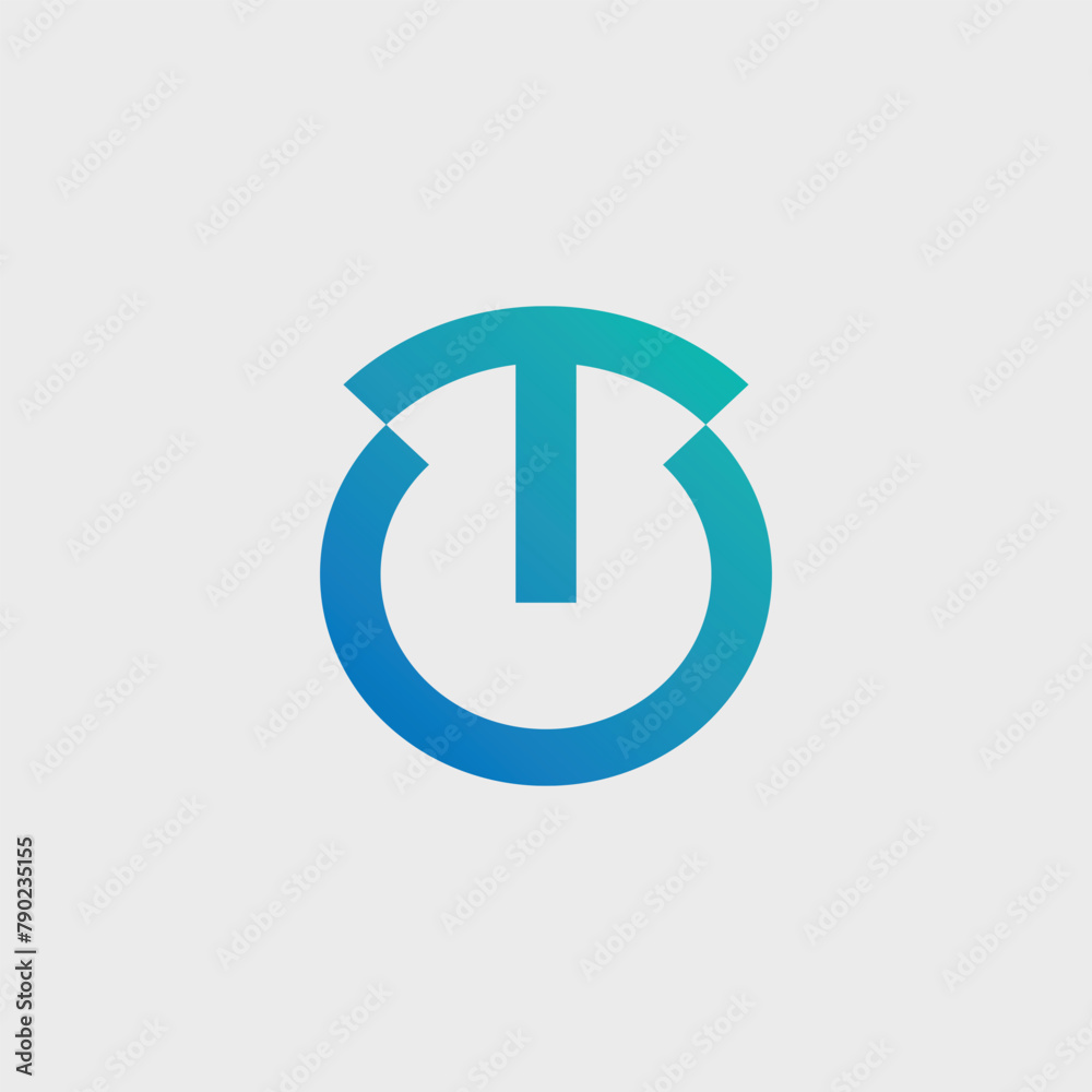 On, off Icon in trendy flat style isolated on grey background. Shutdown symbol for your web site design, logo, app, UI. Vector illustration On, off Icon in trendy flat style isolated on grey background. Shutdown symbol for your web site design, logo, app, UI. Vector illustration