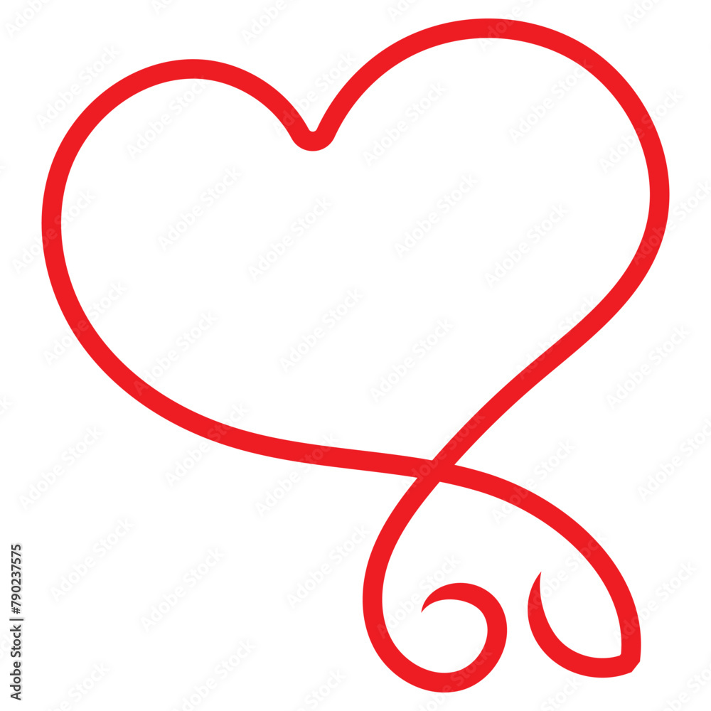 Doodle heart . isolated on white background. vector illustration. EPS 10/AI Doodle heart . isolated on white background. vector illustration. EPS 10/AI