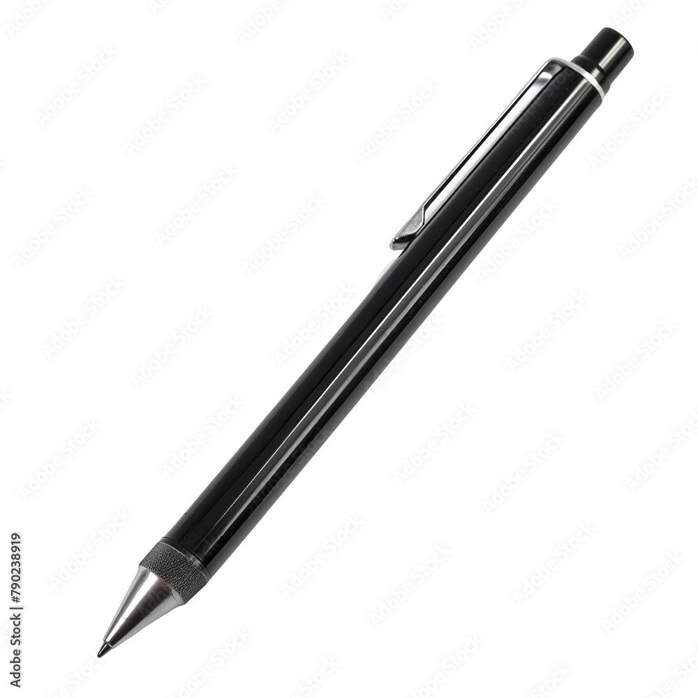 Mechanical pencil, precision-designed for sketching, isolated on transparent background Mechanical pencil, precision-designed for sketching, isolated on transparent background