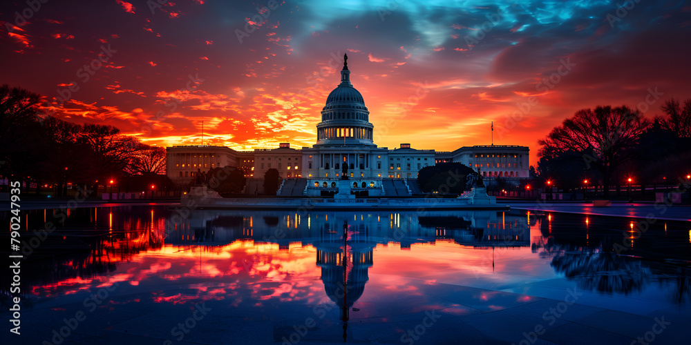 Fototapeta premium best places to take pictures in Austin with fearsome background