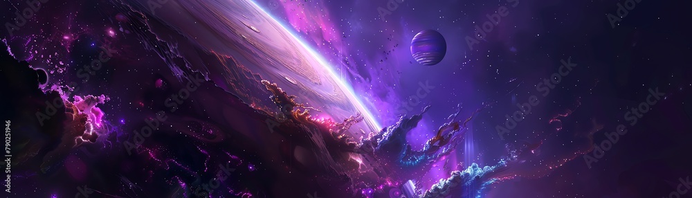 Sci-fi Gog empire, night swirled iridescently, alien intrigue blooms Sci-fi Gog empire, night swirled iridescently, alien intrigue blooms
