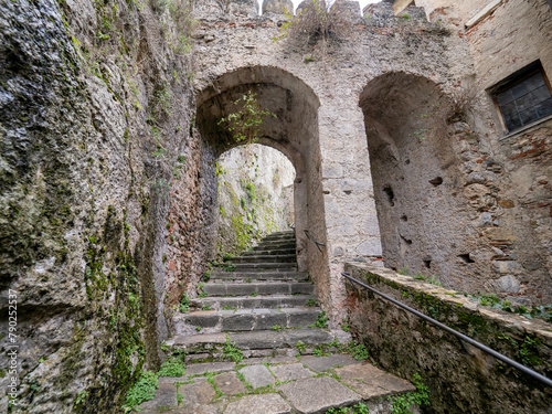 Landscape from Malaspina Castle  Massa