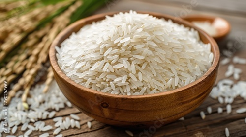 Rice scientifically named Oryza sativa is the most widely recognized plant species referred to as rice in the English language photo