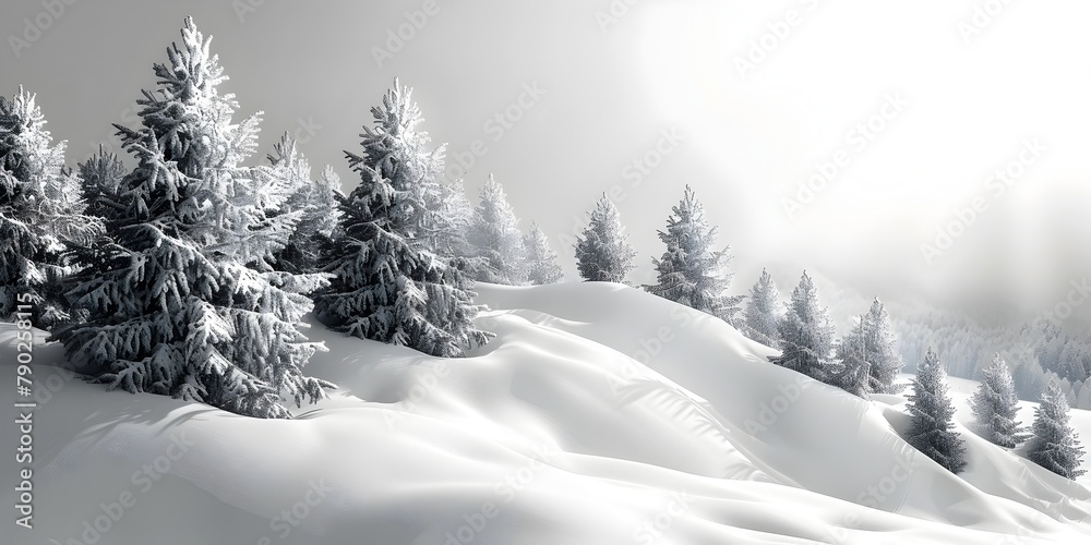 Naklejka premium Minimalist White Background Showcasing Cleanlines and Purity