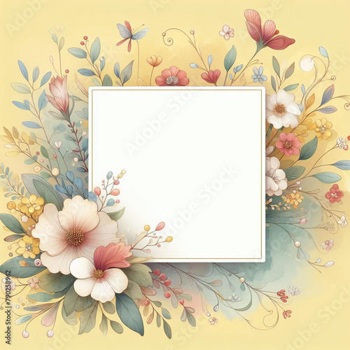 Vector botanical banners with flowers, floral border background,space for text Banner or flyer sale template Romantic design for natural cosmetics, perfume, women products. greeting card,