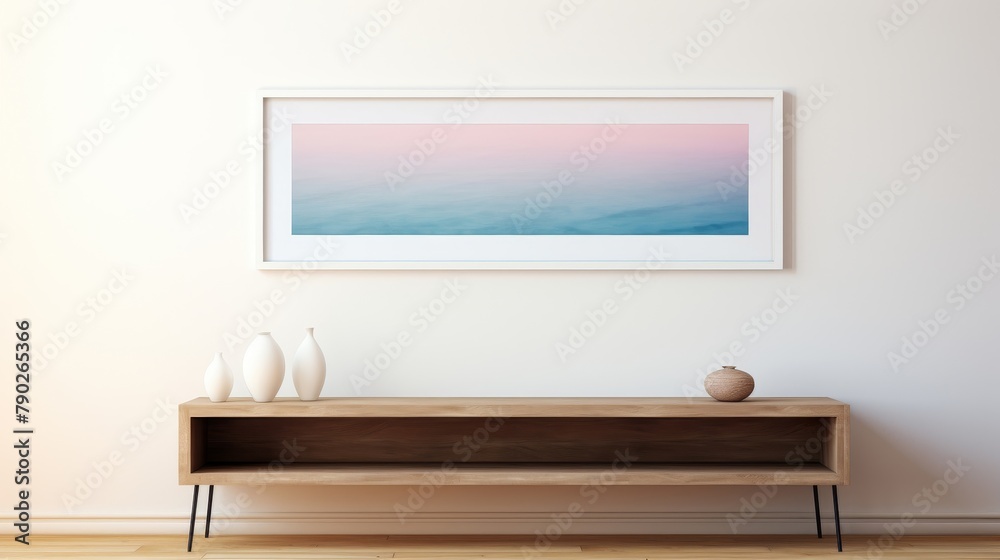 An ethereal landscape photograph of a tranquil beach at sunrise, with muted pastel hues of pink, blue, and violet. An ethereal landscape photograph of a tranquil beach at sunrise, with muted pastel hues of pink, blue, and violet.
