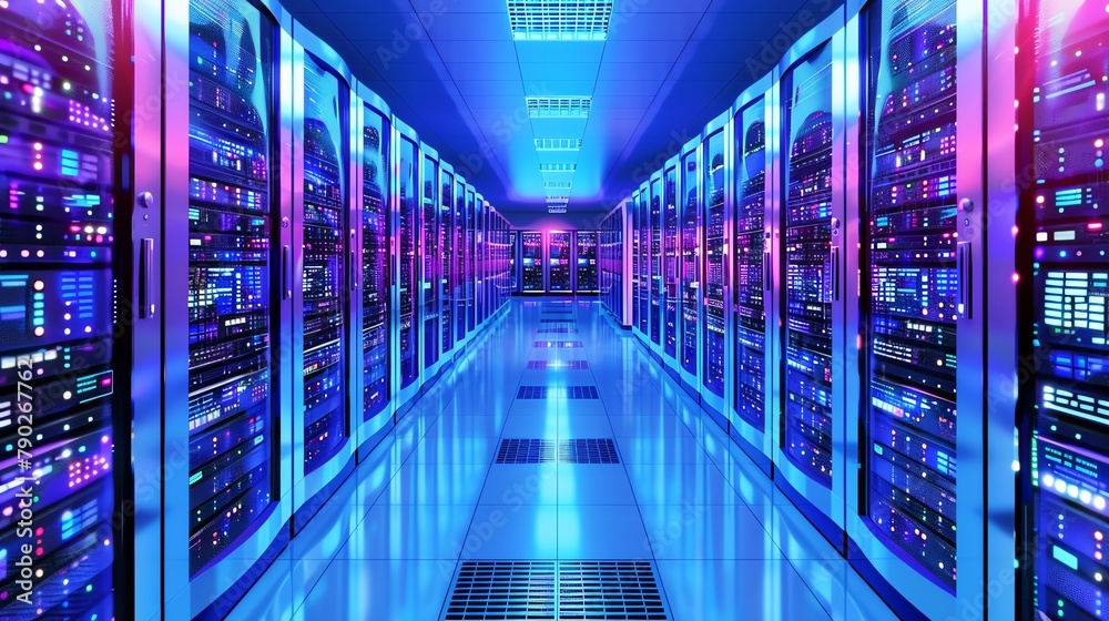 Fototapeta premium Discuss the integration of Blendata with existing big data infrastructure and technologies, such as Hadoop, Spark, and cloudbased data warehouses