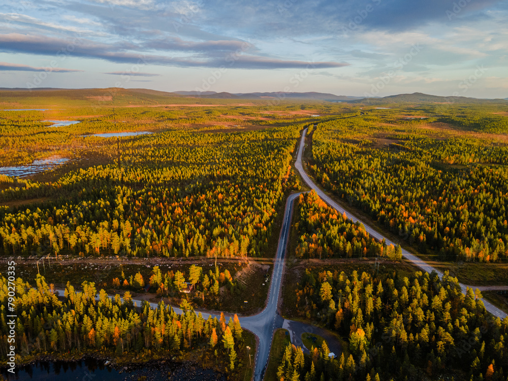Lappland - Natur - Drohne