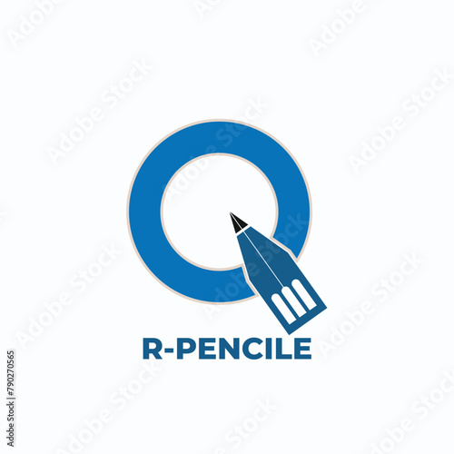 Pence logo design, suitable for financial institutions or businesses. Clean, professional, versatile for branding on various media platforms.