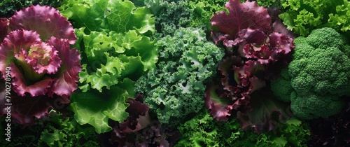 Assorted Fresh Vegetables Close Up