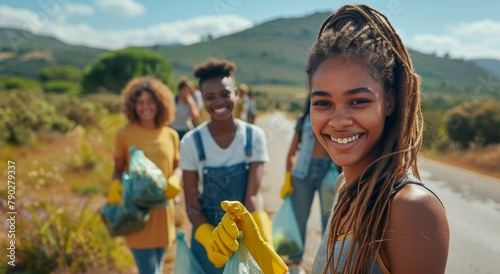 Group of Young Women Standing Together