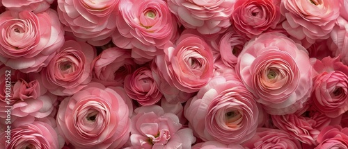 Close Up of Pink Flowers