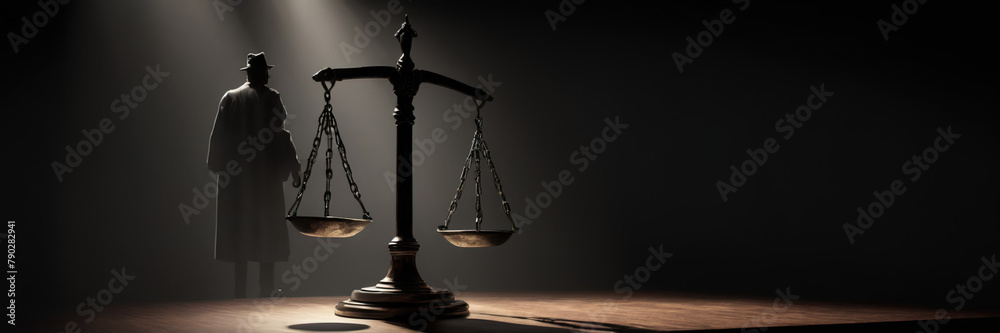 nternational human rights day concept: Wooden judge gavel with scales ...