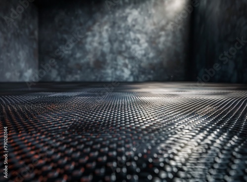 Dark Room With Light Shining on Floor