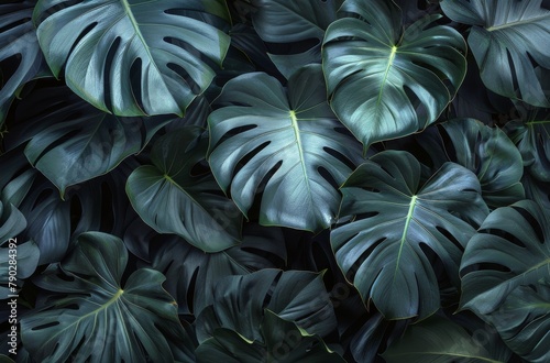 Close Up of Green Leaves