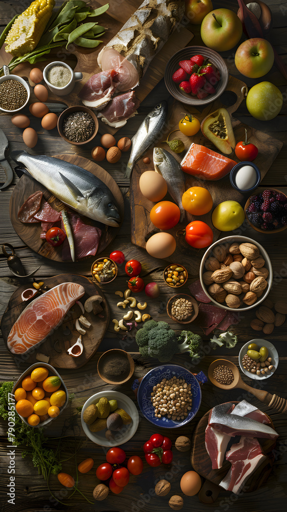 The Versatile and Colorful Presentation of Foods in the Paleolithic Diet