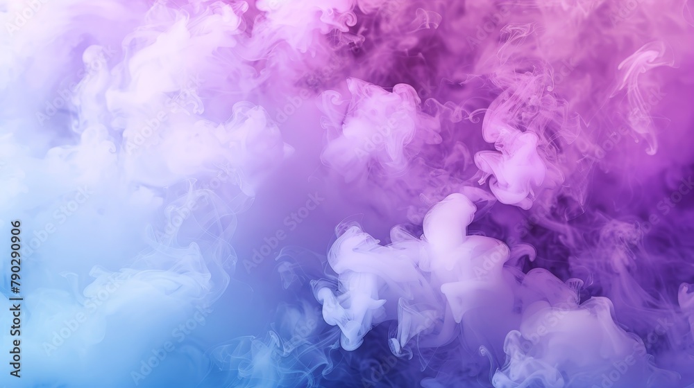 Smokey abstract flyer template in color Smokey abstract flyer template in color