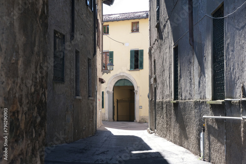 La città di Erba in provincia di Como, Lombardia, Italia.