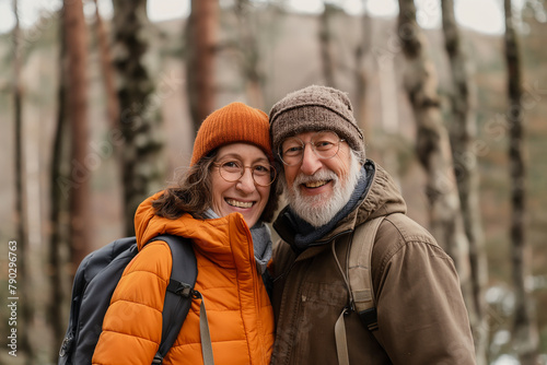 woman man outdoor senior couple happy lifestyle retirement together smiling love old nature mature