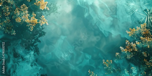 Nature's Serenity: Turquoise Tones #790301752