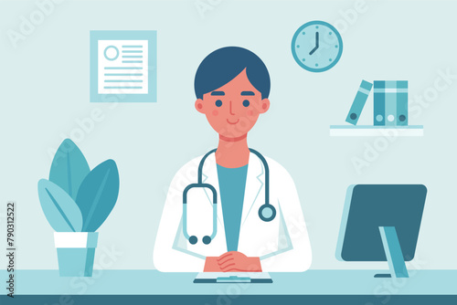 Doctor vector illustration