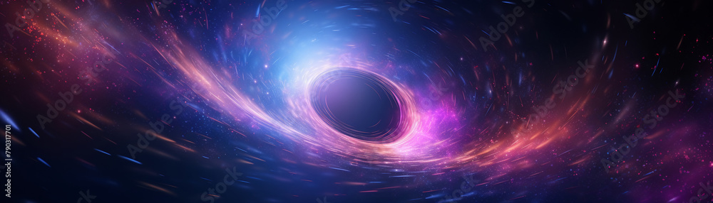 Dark blue space background with glowing stars Dark blue space background with glowing stars