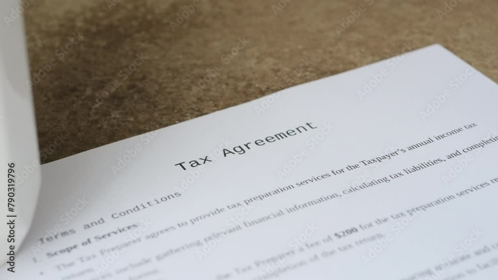 tax agreement with US dollars tax agreement with US dollars