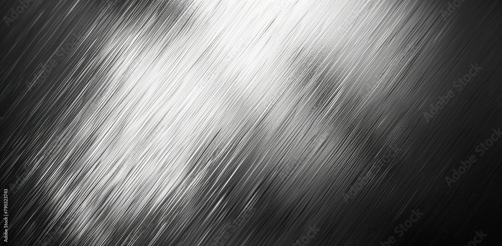Stainless steel surface with visible scratches and irregularities, detailed monochrome texture Stainless steel surface with visible scratches and irregularities, detailed monochrome texture