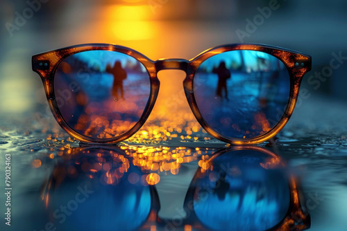 View of the sunglass-related background image